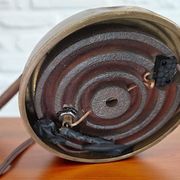 Lampe de bureau en bois de style mid-century moderne