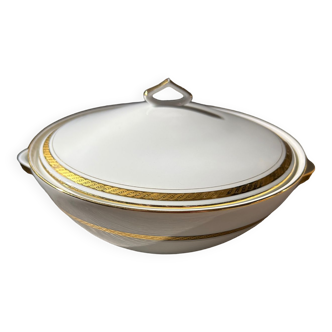 Soupière en porcelaine de Sologne