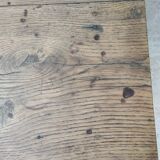 Farmhouse coffee table with solid wood drawer