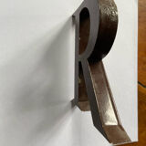 Metal letter
