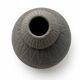 Brutalist single-flower vase in stoneware by Elsi Bourelius for Jie Gantofta, Sweden.
