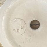 Pyrogen in Longwy XXth enamels with scraper