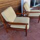 Scandinavian armchair Grete Jalk in teak, 50