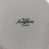 Assiette Sarreguemines modèle Touraine