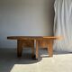 Immense solid teak table 2.10m x 1m