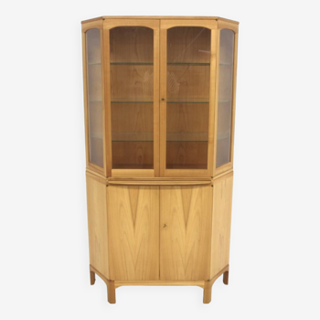 Vitrine scandinave en merisier "Undantaget", Carl Malmsten, Suède, 1960