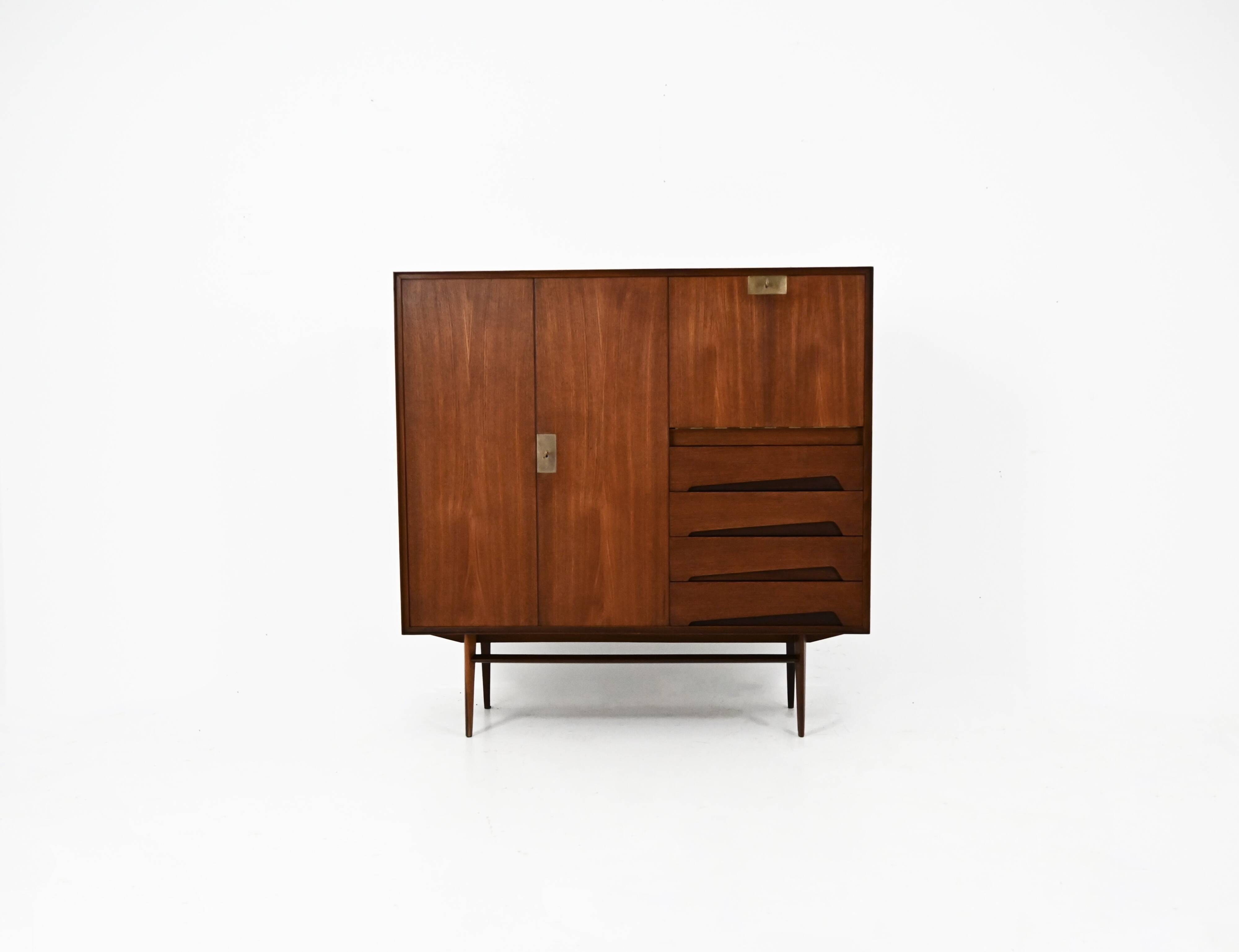 High buffet by Edmondo Palutari for Dassi Mobili Moderni, 1960s