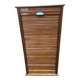 Curtain cabinet from the 1950s - Functionalist design in oak