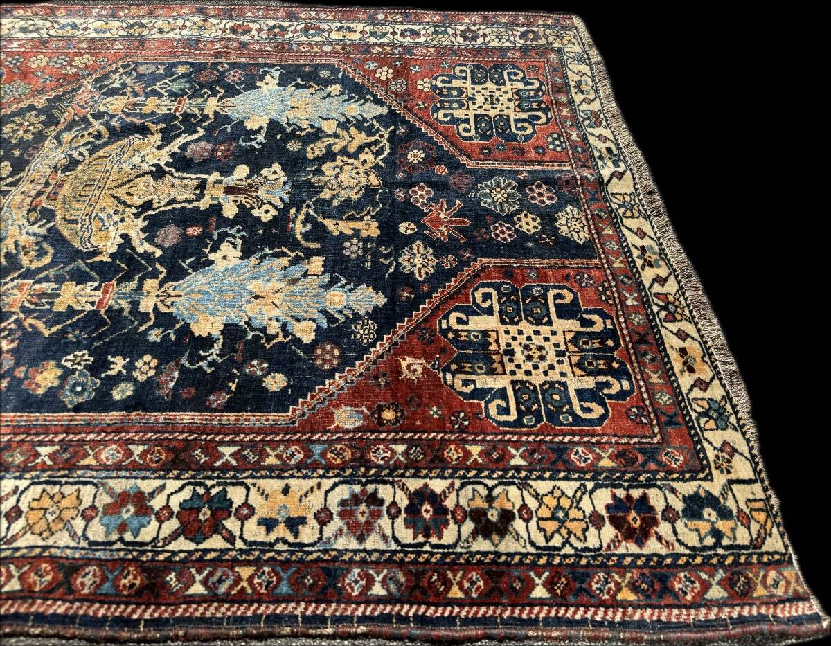 Persian Gashghai Rug 150x130 cm