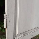 Small 18th century cupboard door h171.5x87.5cm old