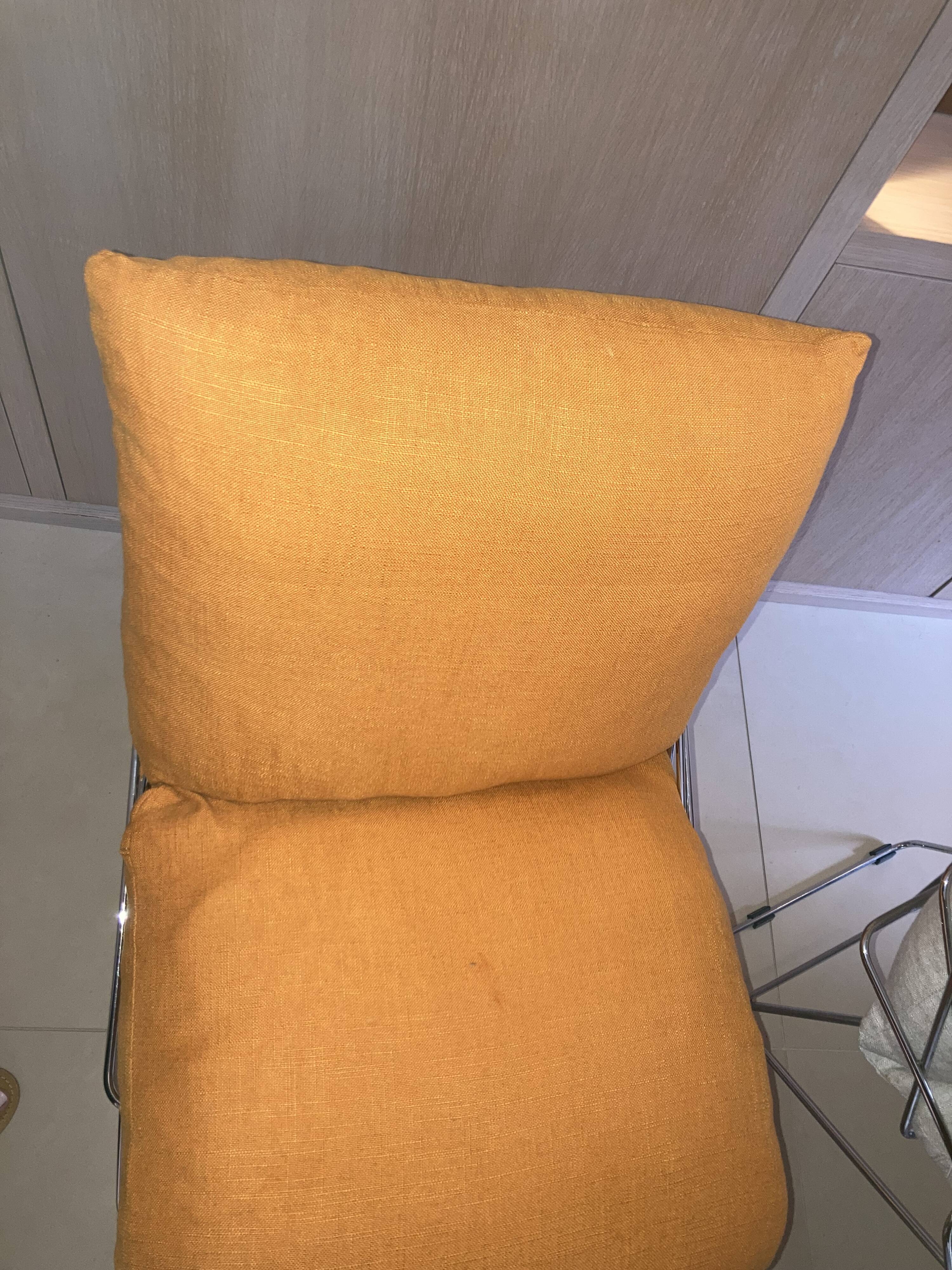 Dining chair model "sof sof" by Enzo Mari, Driade edition