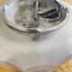 Mid-century Czechoslovak pressed milk glass ceiling light 1950s - 1970s