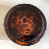 Empty glass pocket blown tortoiseshell 1970 XL