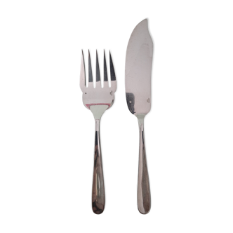 Silver fish cutlery dax Christofle model