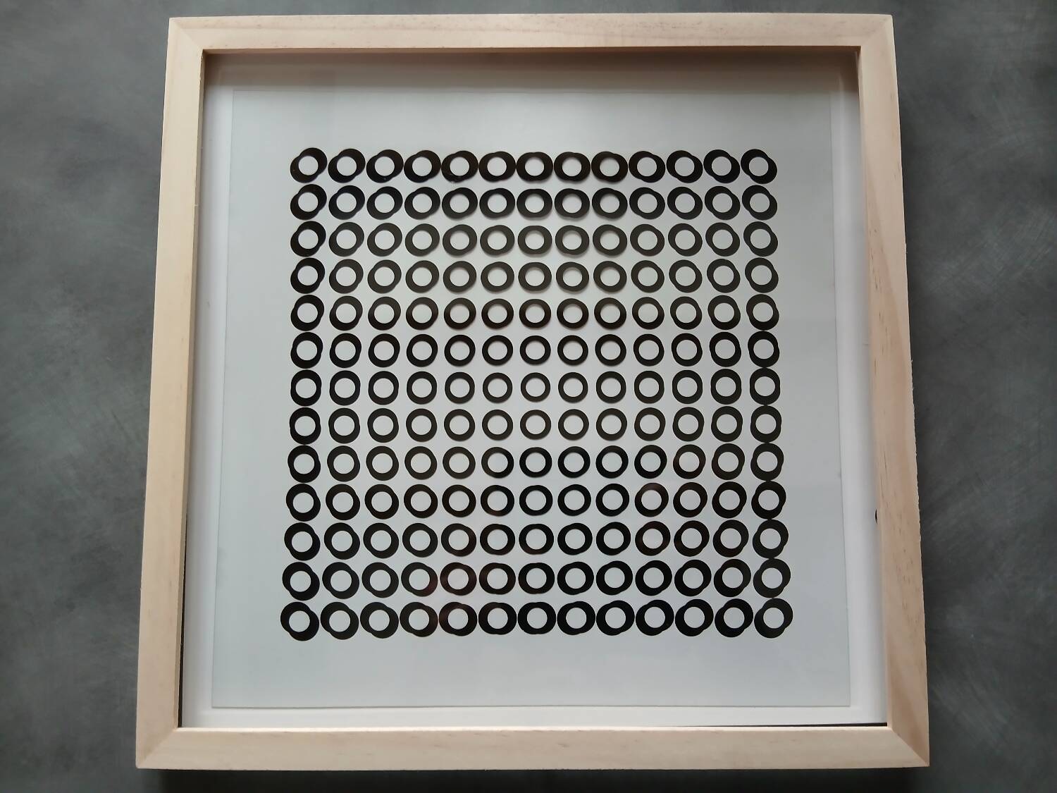Victor Vasarely Kinetic Serigraph Deep V5