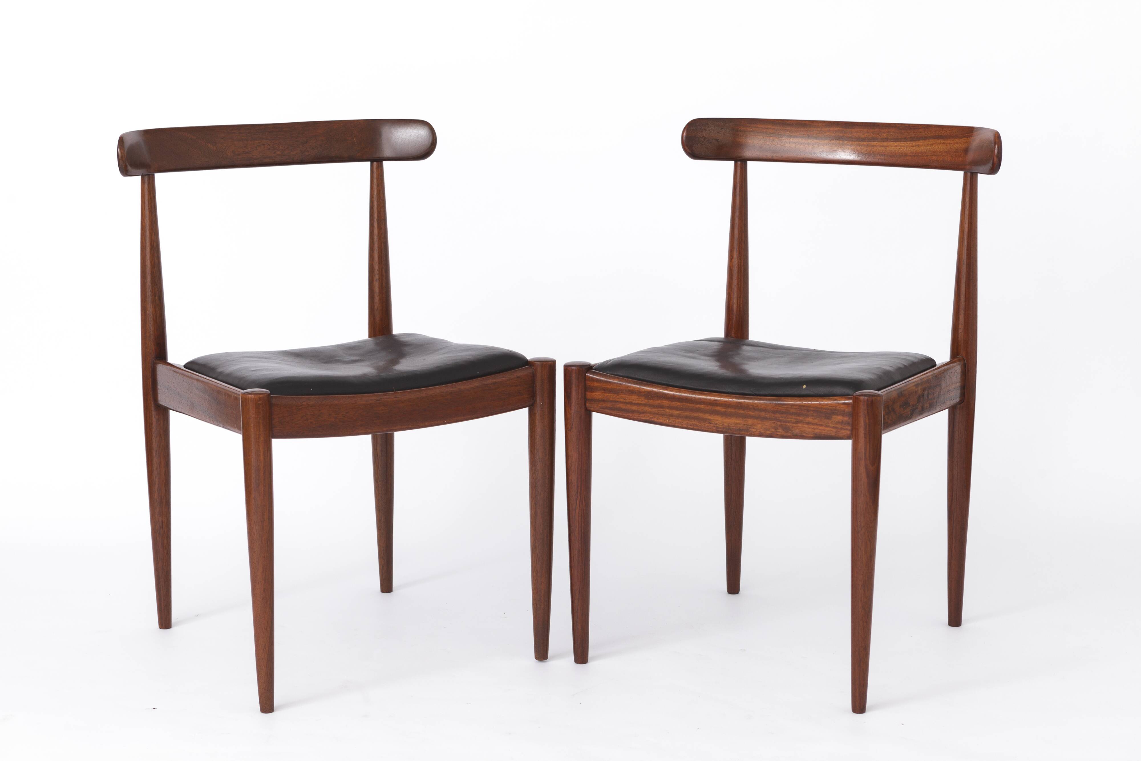 2 of 6 Vintage Chairs 1960s by Alfred Hendrickx for Belform