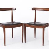 2 of 6 Vintage Chairs 1960s by Alfred Hendrickx for Belform