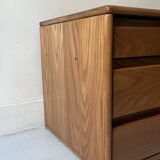 3-drawer chest of drawers in solid elm wood, Regain house