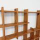 Vintage pine wall shelf, from the 80s