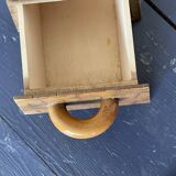 Souvenir lighthouse lamp from Calais in wood
