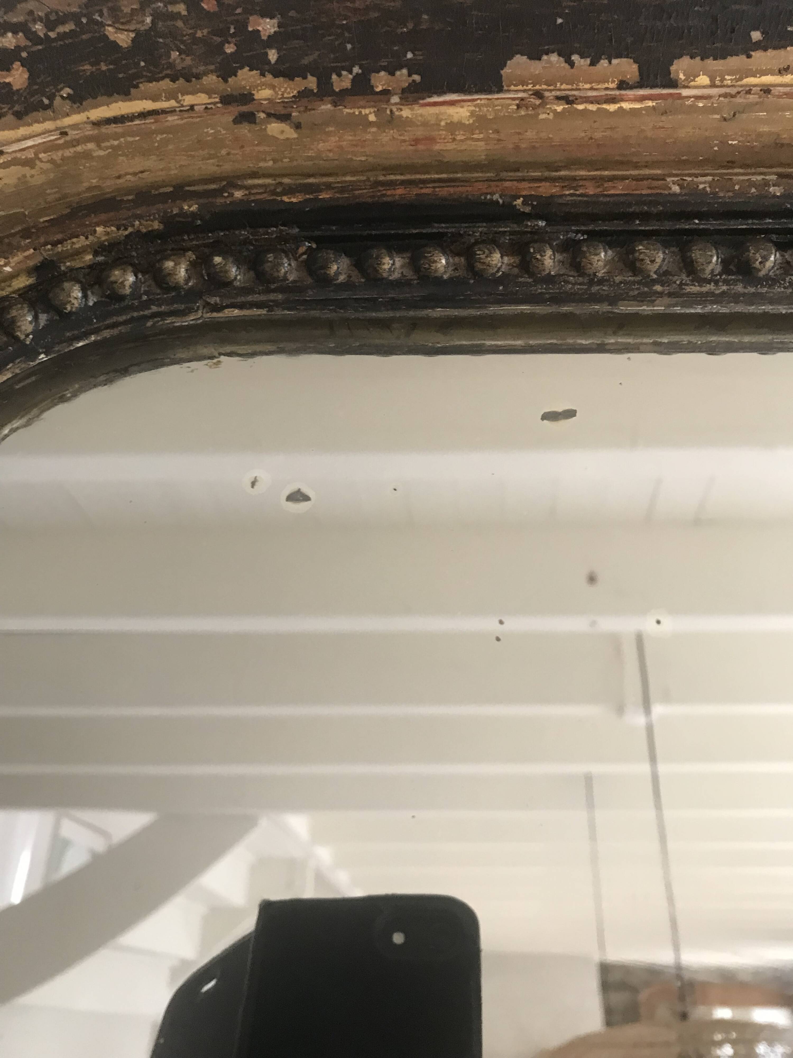 Antique Louis Philippe mirror 120x127