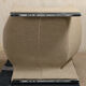 Giancarlo Piretti Alky Lounge Chairs in stone grey Bouclé Wool, Anonima Castelli
