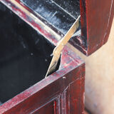 Lacquered wood chest, Napoleon III style