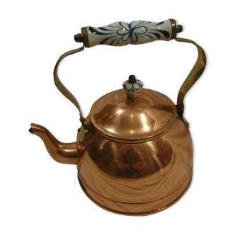 Tinned copper kettle