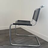 S33 cantilever chair design Mart stam vintage Italy 90s