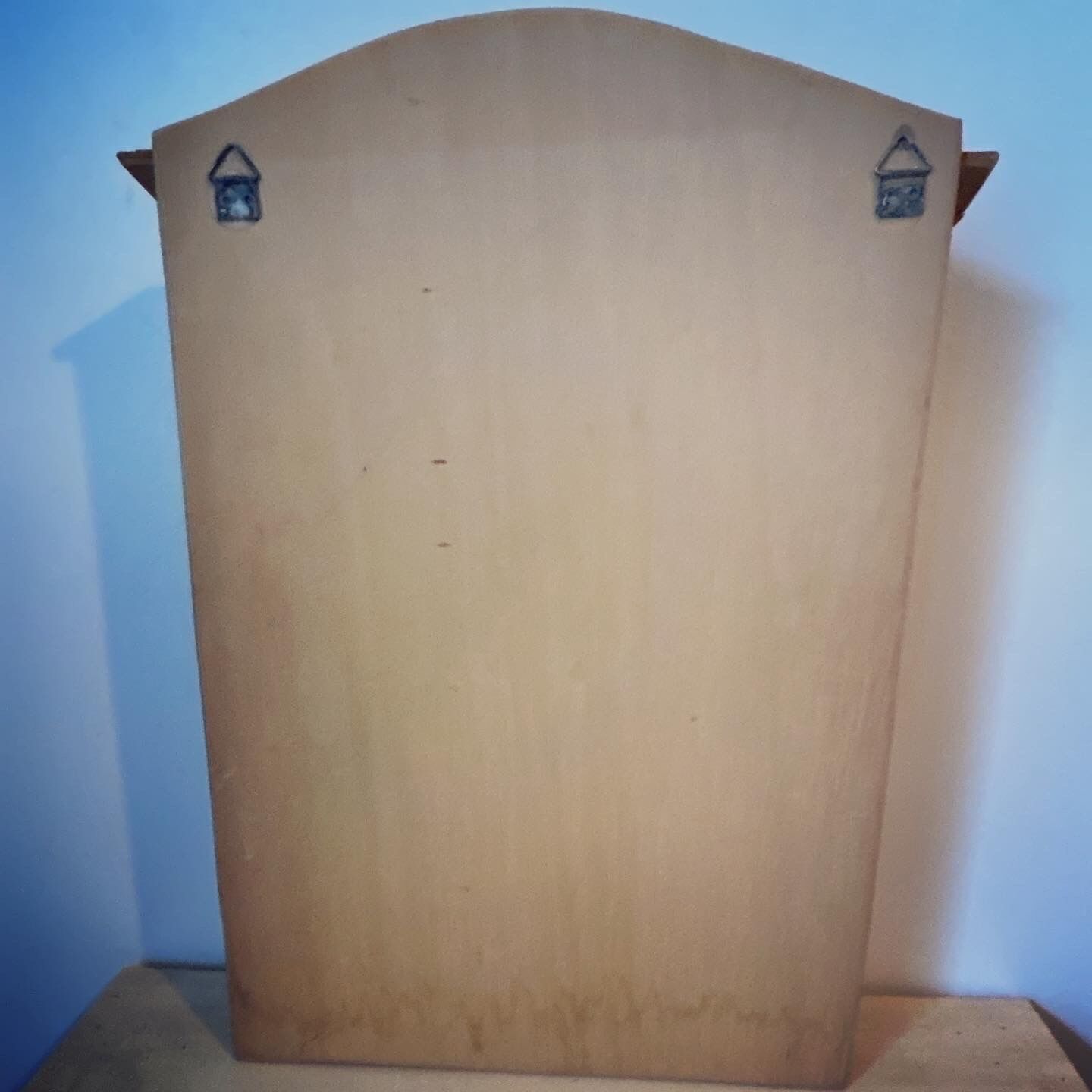 Wooden house shelf