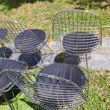 6 Wire chairs