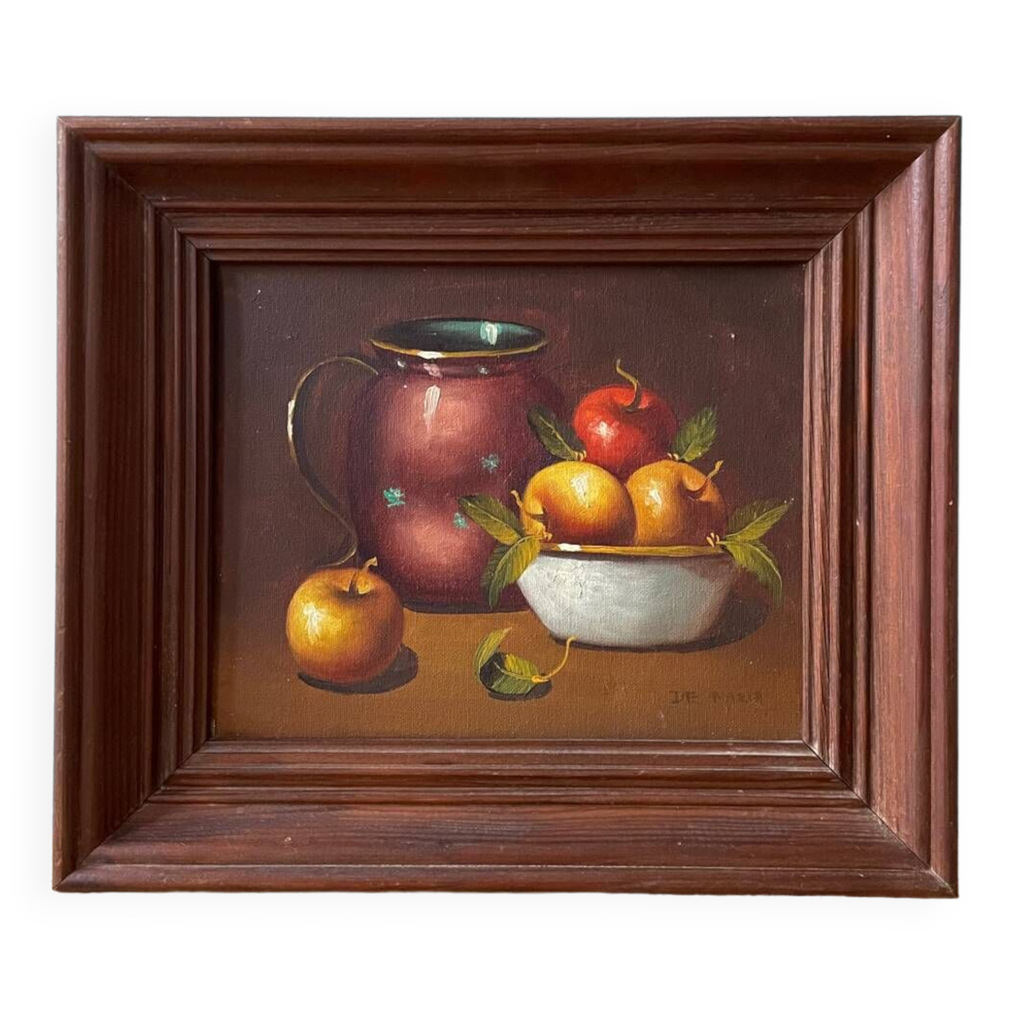 Oil on canvas signed Violette de Mazia