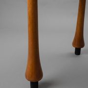 Unique cherry wood table from Italy from the 1960s/70s.