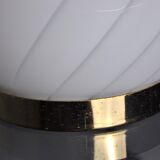 Blown glass egg chandelier, Spain, 1970