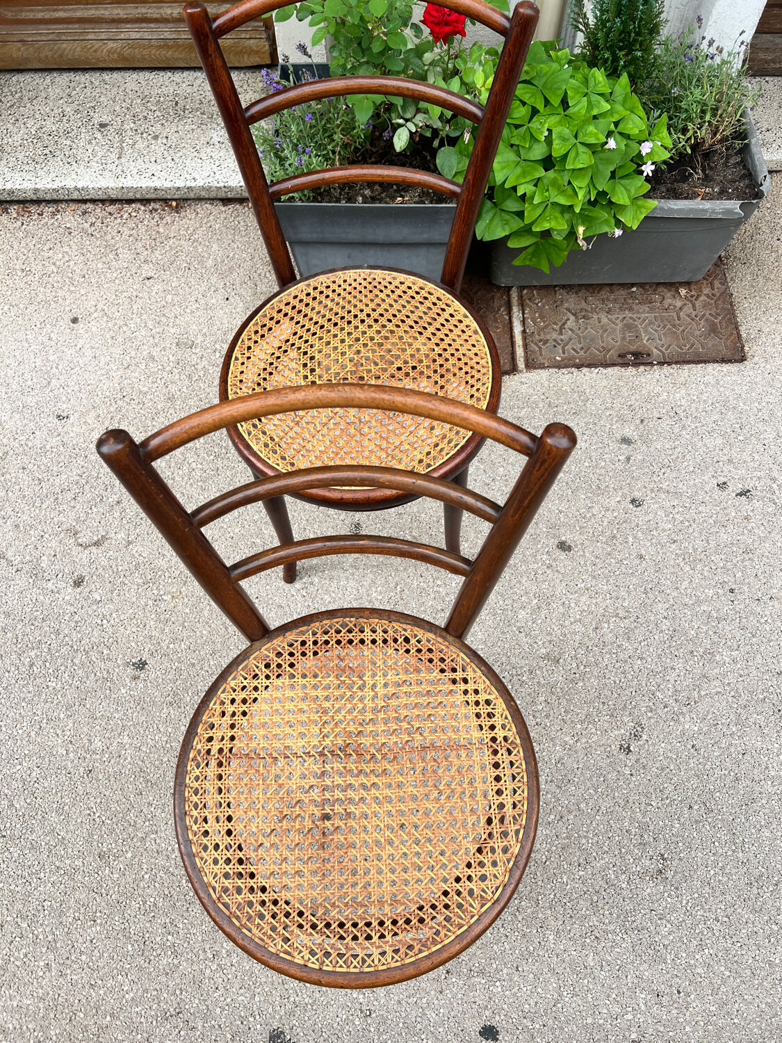 GEBRUDER THONET chairs model 17 late 19th century