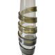 Large vintage blown glass vase in Murano style.