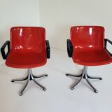 Set of 2 Tecno Modus chairs, 1972