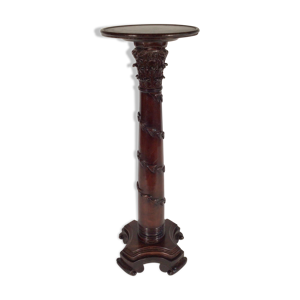 table d'appoint en chêne