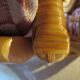 Vintage - Set of 2 woven rattan, bamboo and wood armchairs - Natural colour - 1980s