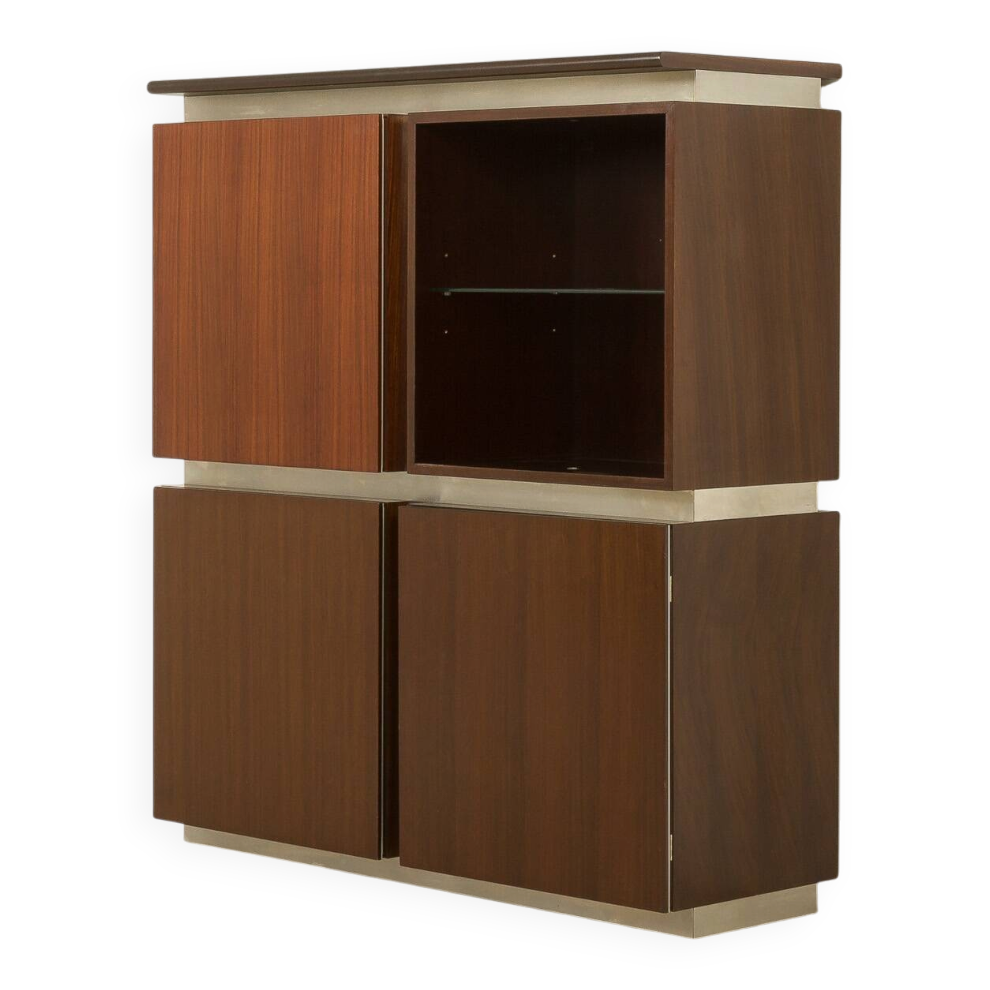 Cabinet de bar Ludovico Arcebis Parioli, Italie, années 1970
