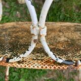 Lot of 2 garden chairs