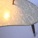 Atypical table tripod lighted years 50