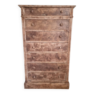 Semainier / chiffonnier - patine