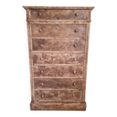 Semainier / chiffonnier commode haute patine florentine