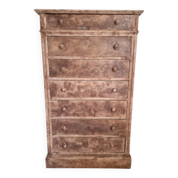 Semainier / chiffonnier commode haute patine florentine