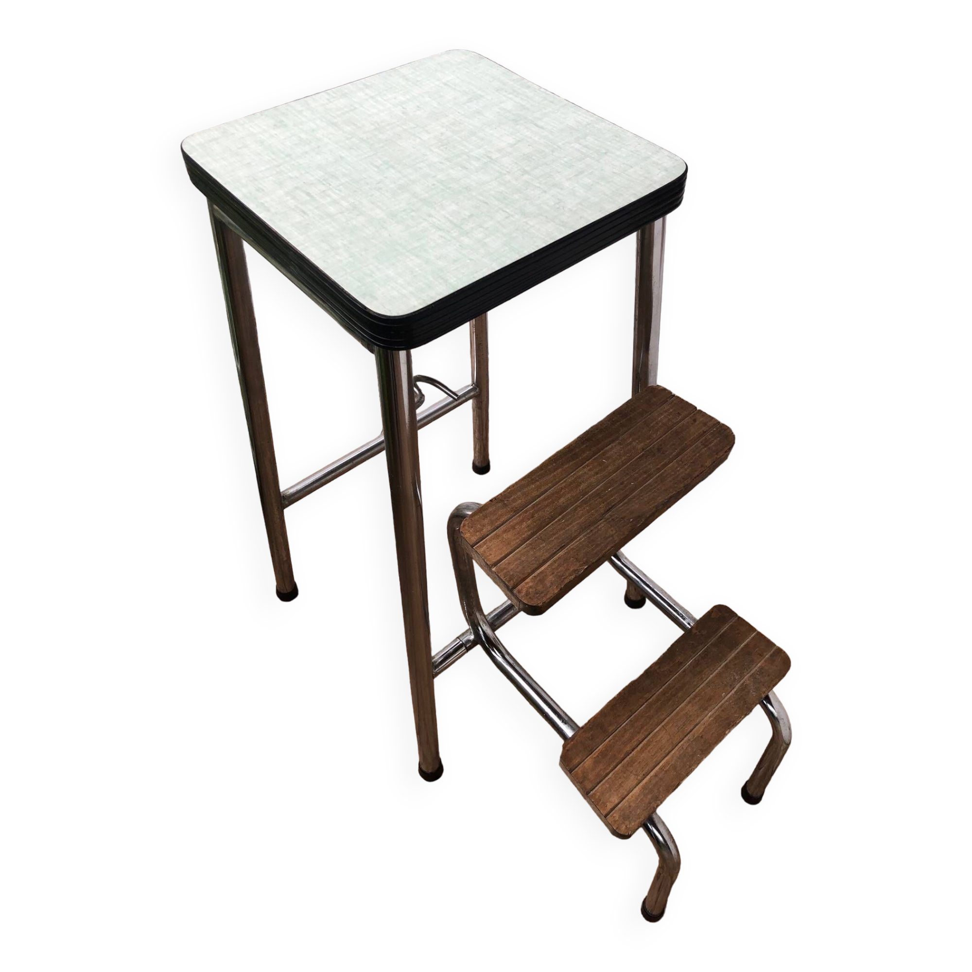 Vintage formica step stool