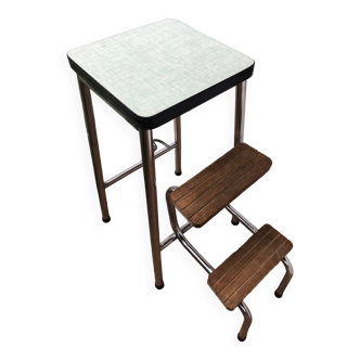 Vintage formica step stool