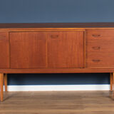 Enfilade en teck 1960s Beautility