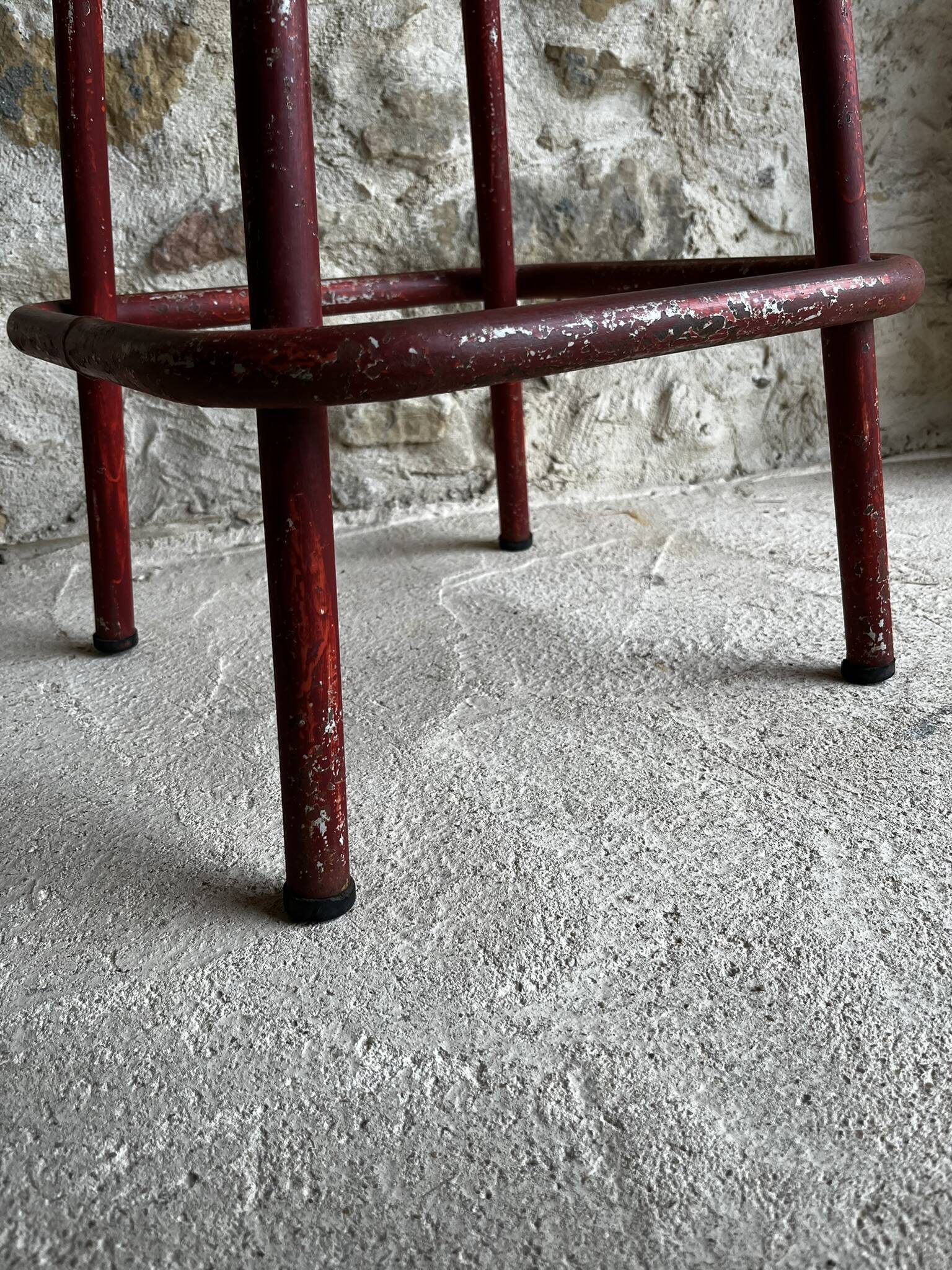 Industrial high stool - workshop