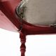 Antique Chinese Style Round Coffee Table With Bulit-in Brass Tray From 1890